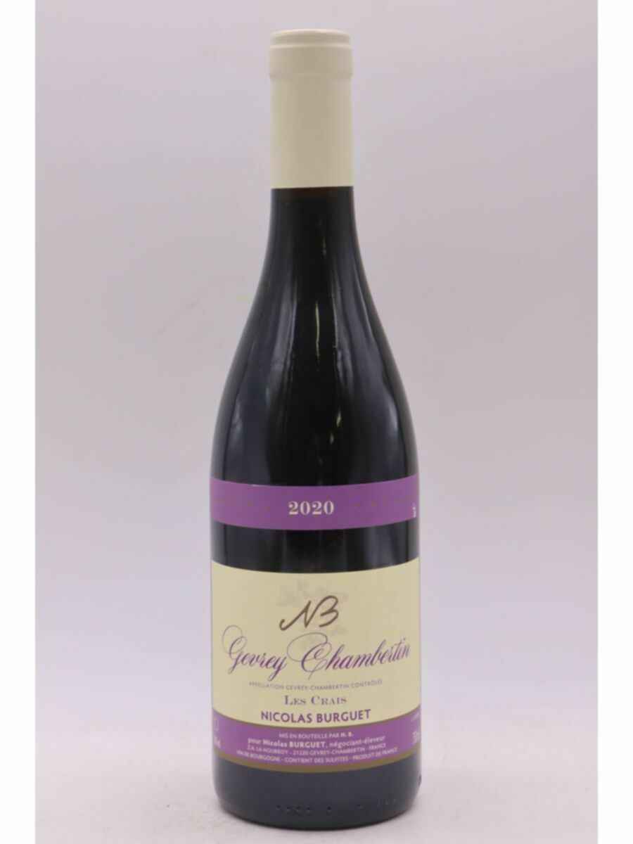 Nicolas Burguet Gevrey Chambertin Les Crais 2020