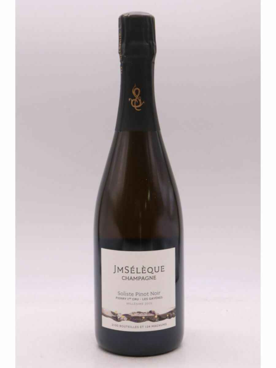 Seleque Soliste Pinot Noir 1er Cru Les Gayeres 2019