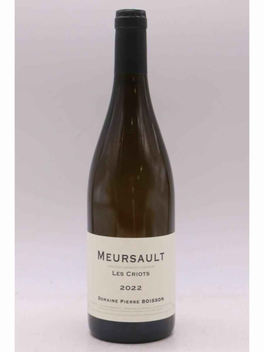 Pierre Boisson Meursault Les Criots 2022