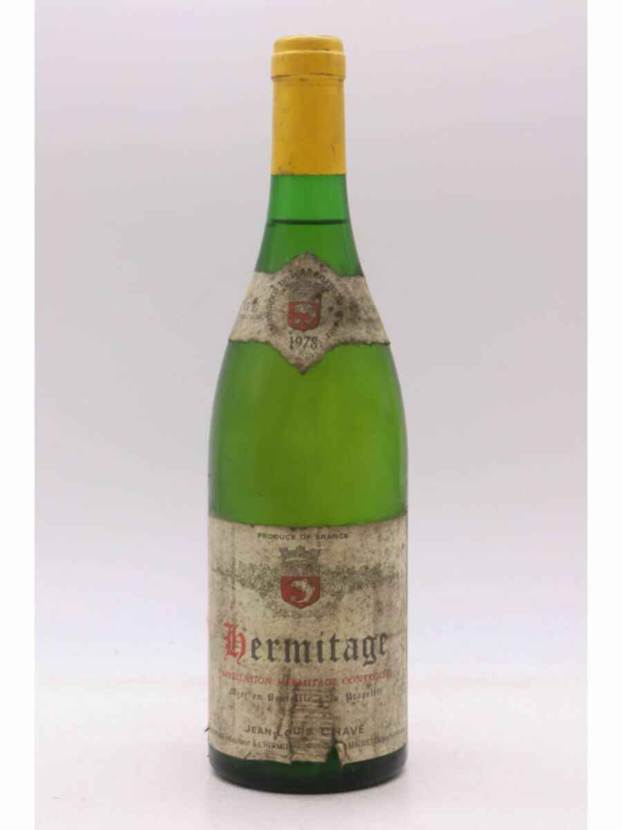 Jean Louis Chave Hermitage Blanc 1978