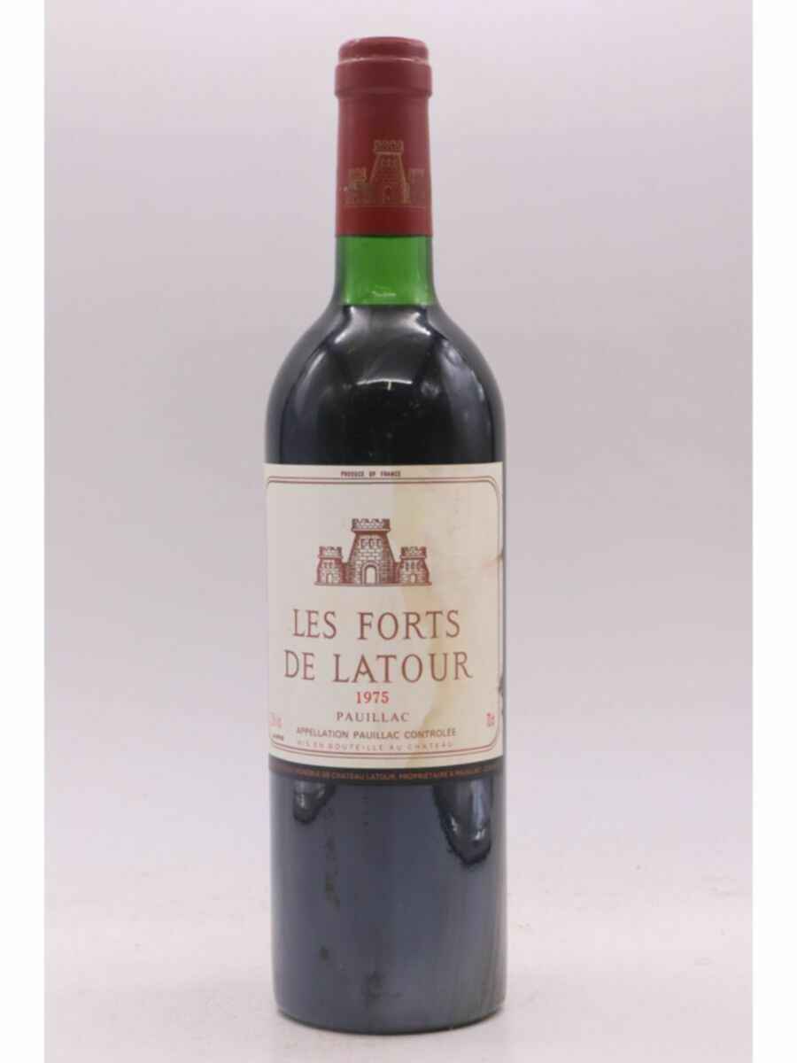 Chateau Latour Les Forts De Latour 1975