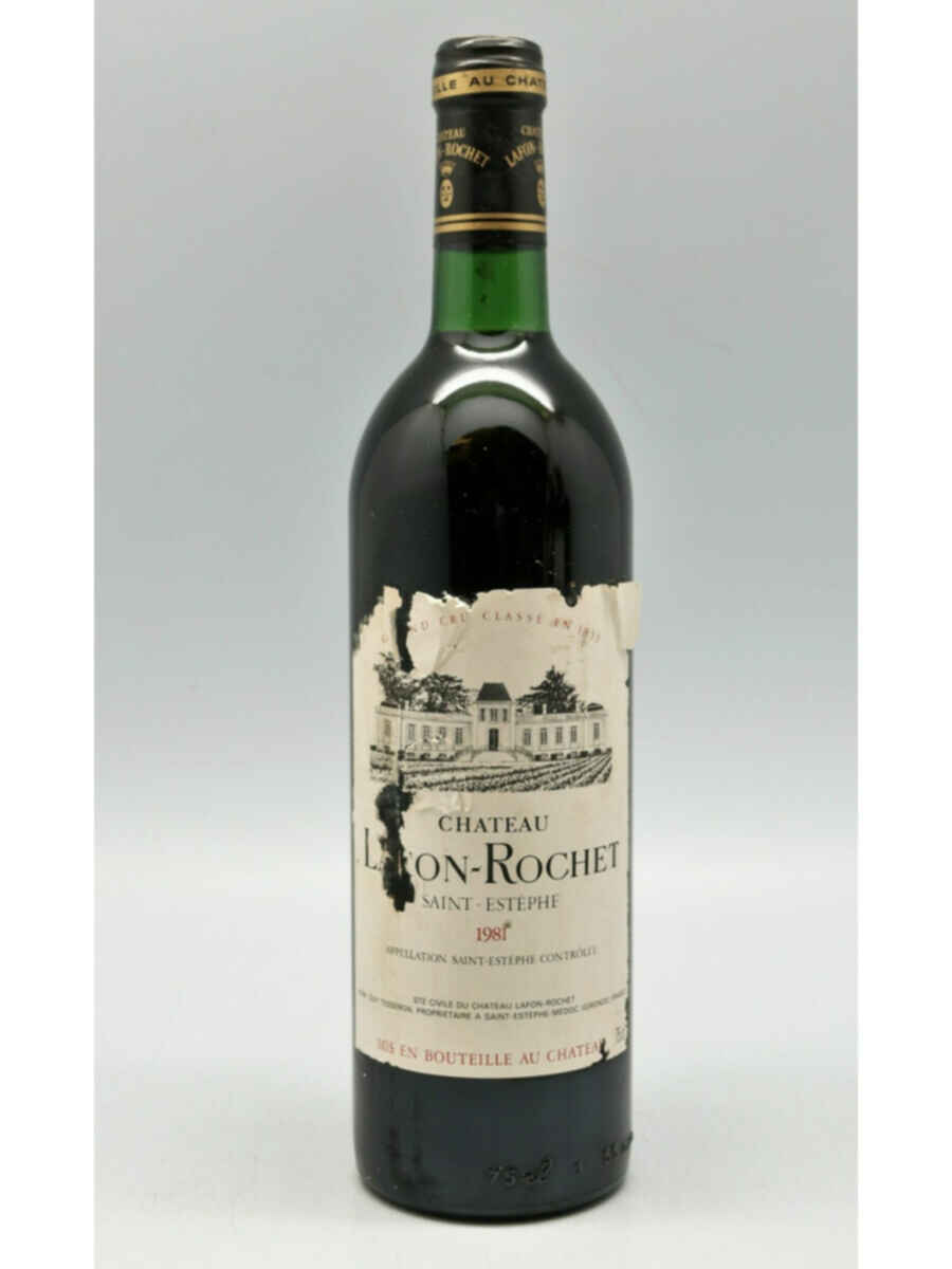 Chateau Lafon Rochet 1981