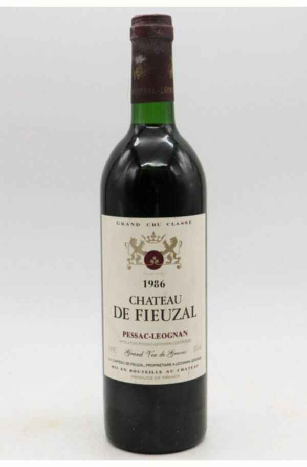 Chateau De Fieuzal 1986