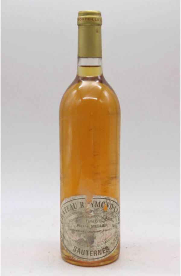 Chateau Raymond Lafon 1986