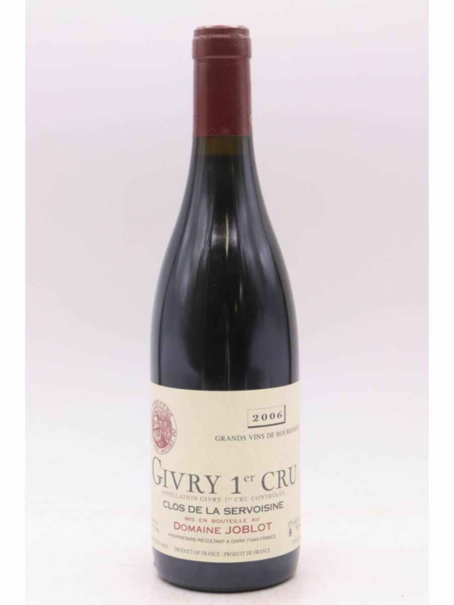Joblot Givry Clos De La Servoisine 1er Cru 2006