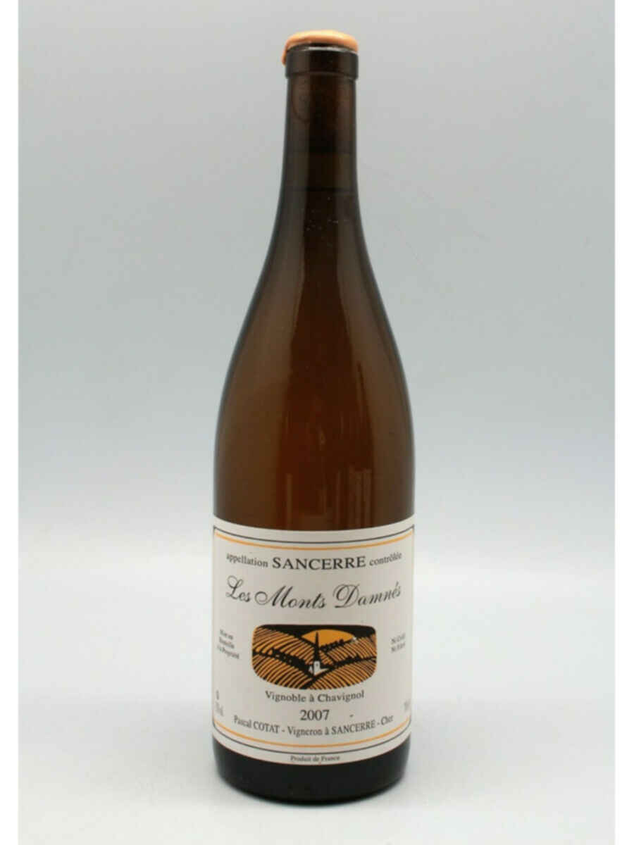 Pascal Cotat Sancerre Les Monts Damnes 2007