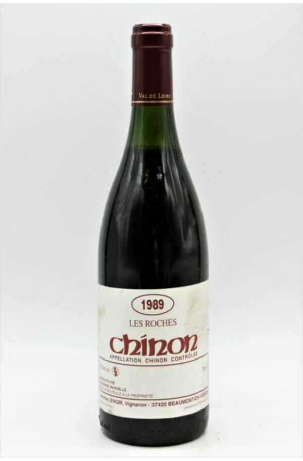 Alain Et Jerome Lenoir Chinon Les Roches 1989