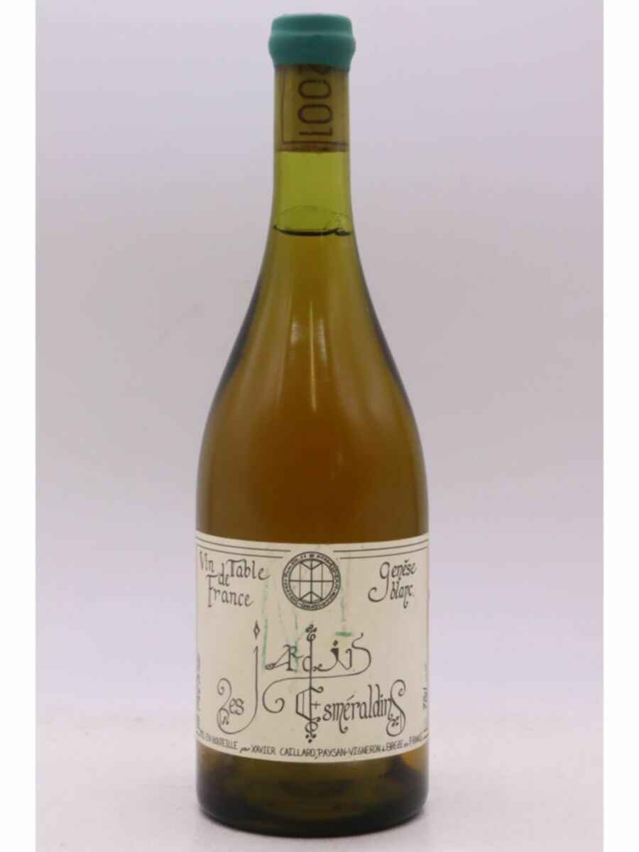 Xavier Caillard Les Jardins D'esmeraldins Genese Blanc 2001