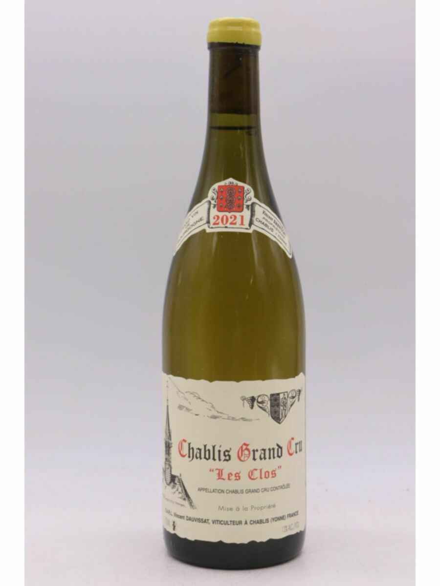 Vincent Dauvissat Chablis Les Clos Grand Cru 2021