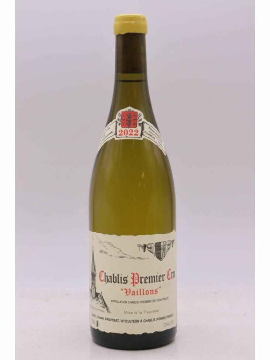 Vincent Dauvissat Chablis Vaillons 1er Cru 2022