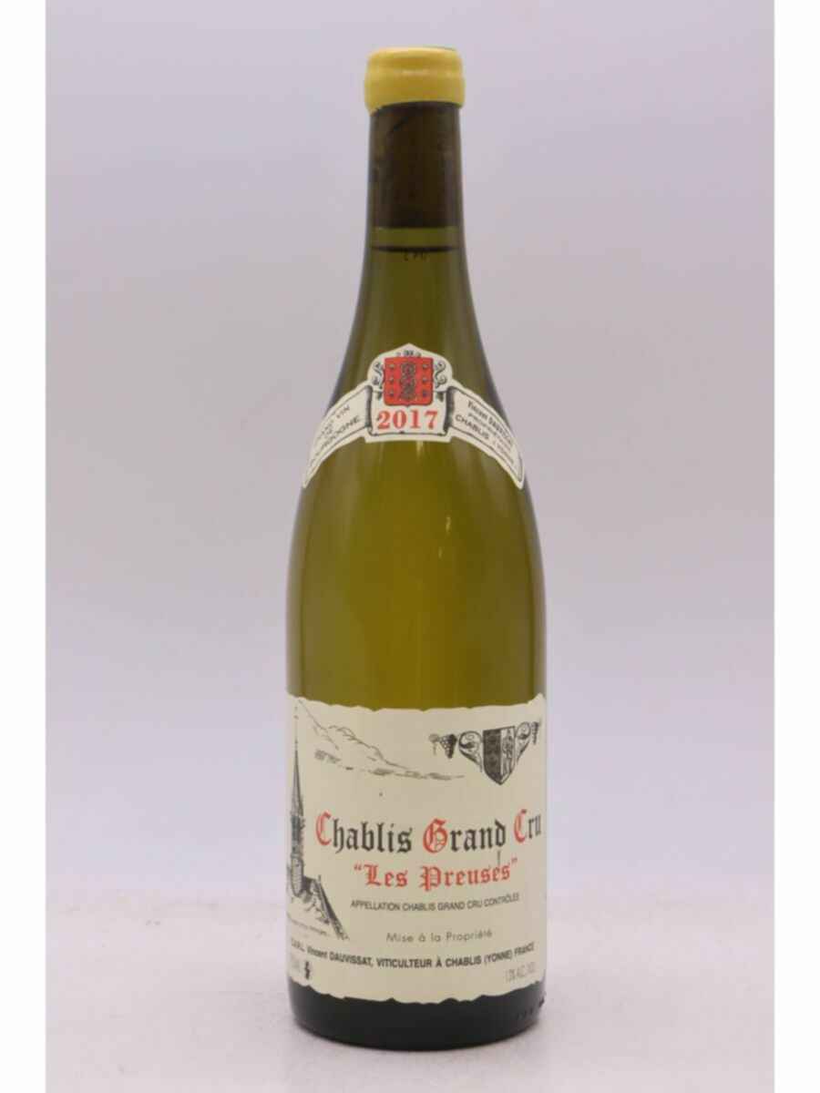 Vincent Dauvissat Chablis Les Preuses Grand Cru 2017