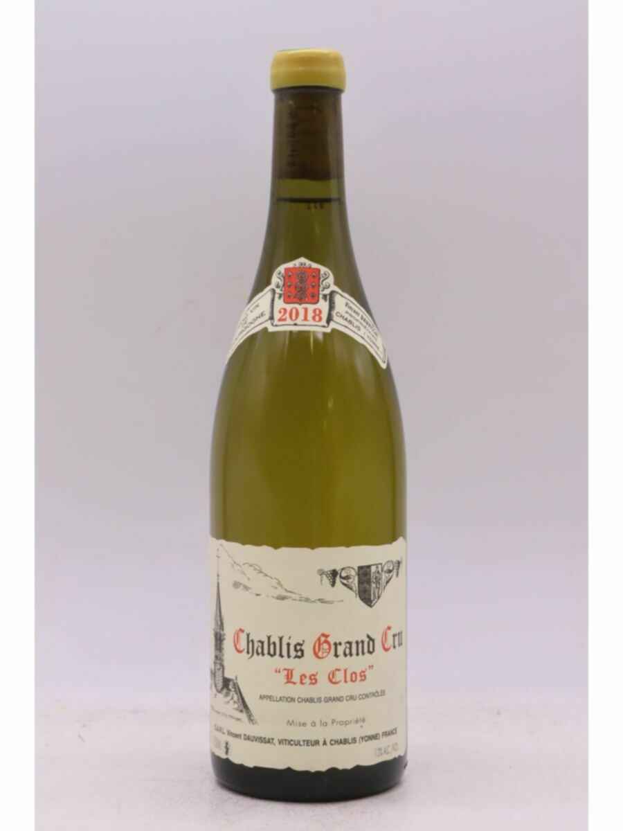 Vincent Dauvissat Chablis Les Clos Grand Cru 2018
