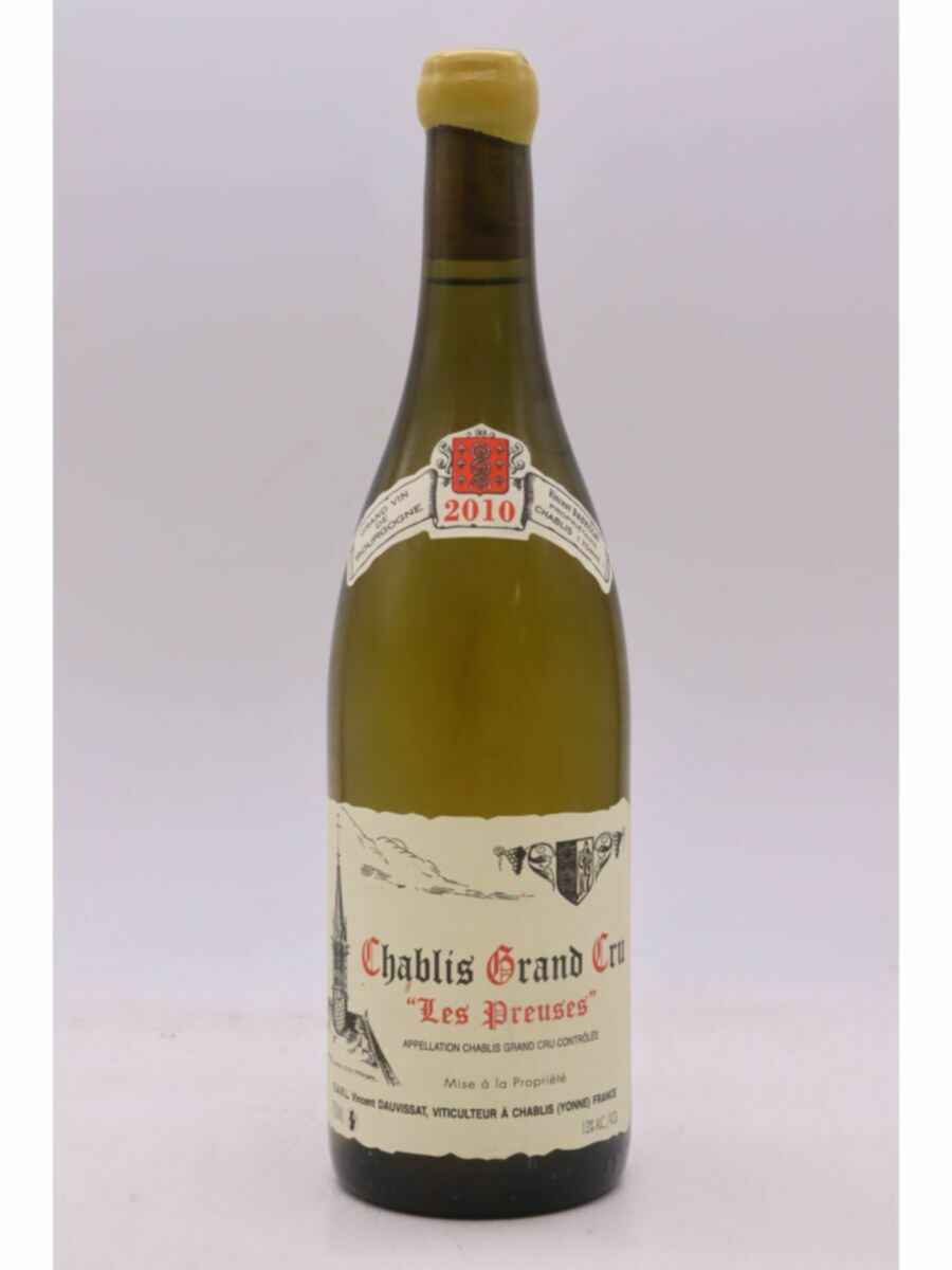 Vincent Dauvissat Chablis Les Preuses Grand Cru 2010