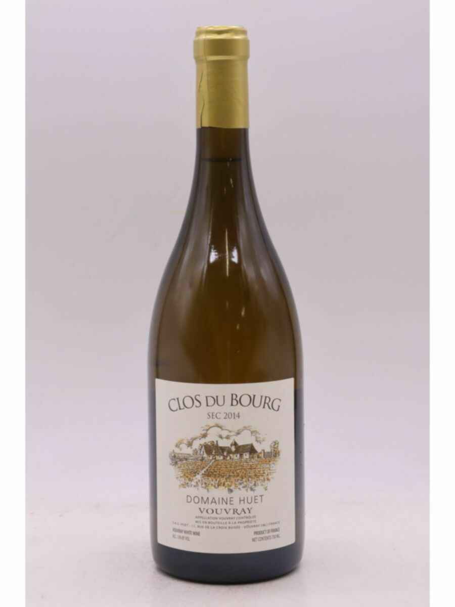 Huet Clos Du Bourg  Vouvray  Sec 2014
