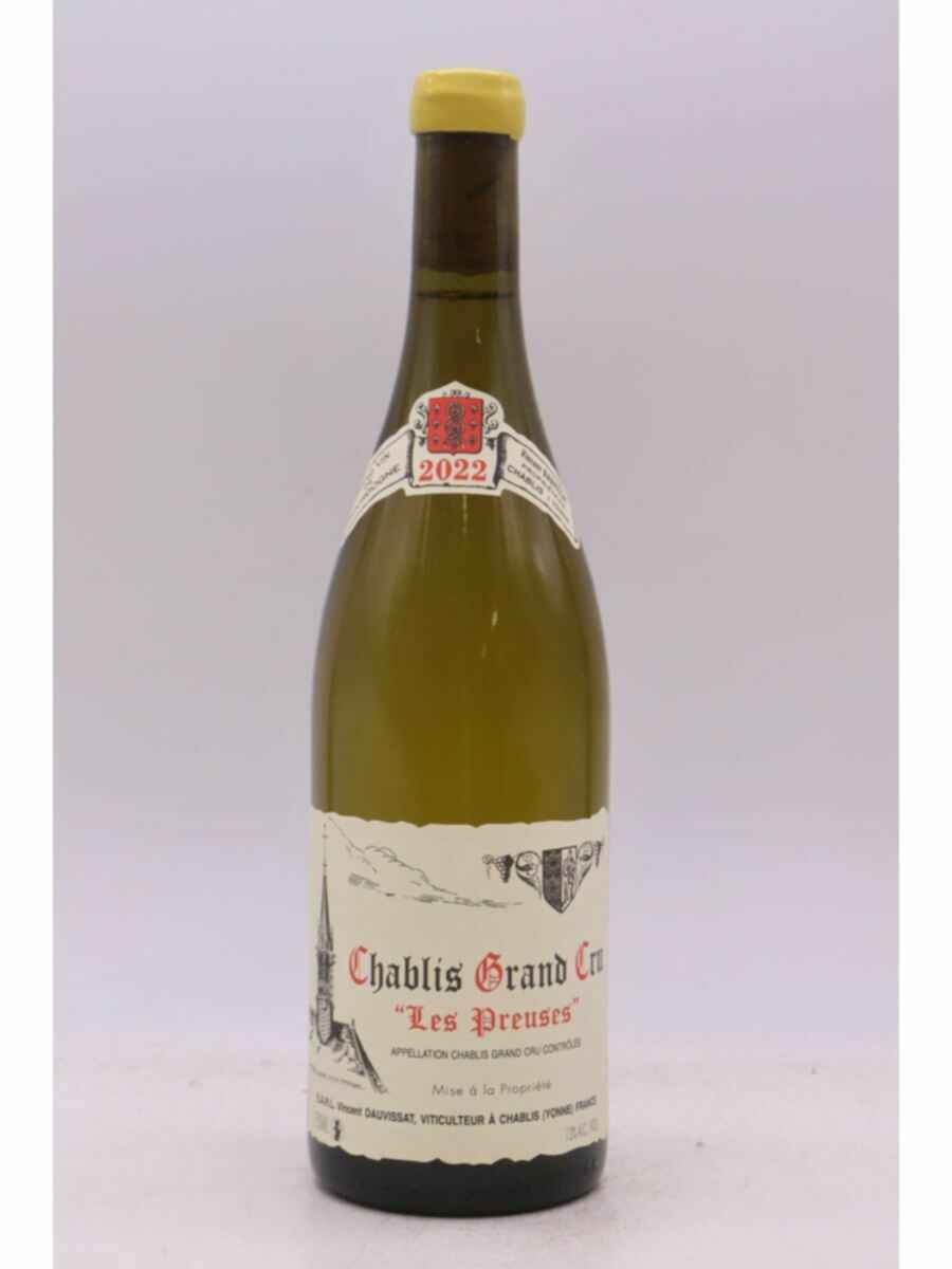 Vincent Dauvissat Chablis Les Preuses Grand Cru 2022