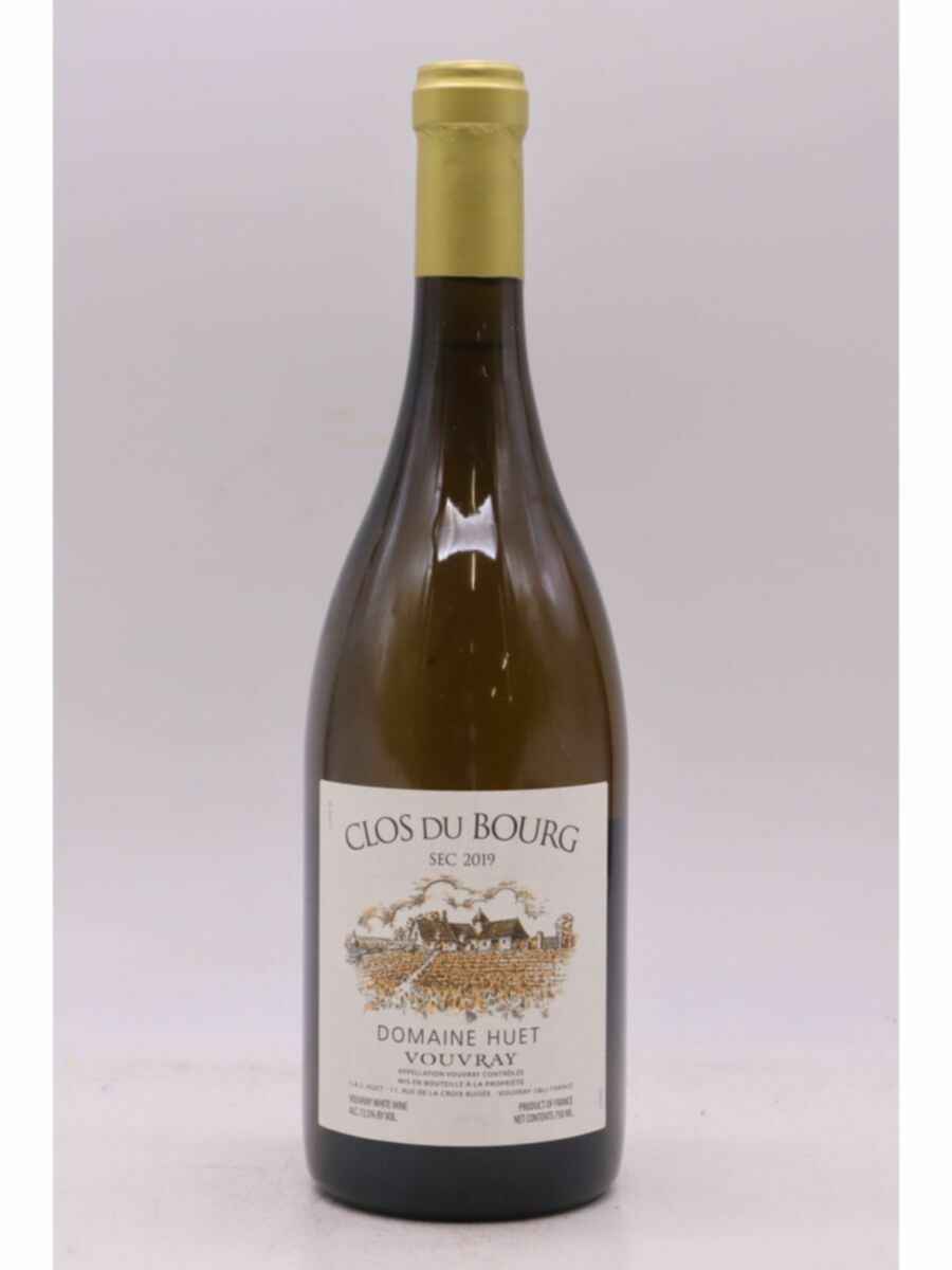 Huet Clos Du Bourg  Vouvray  Sec 2019