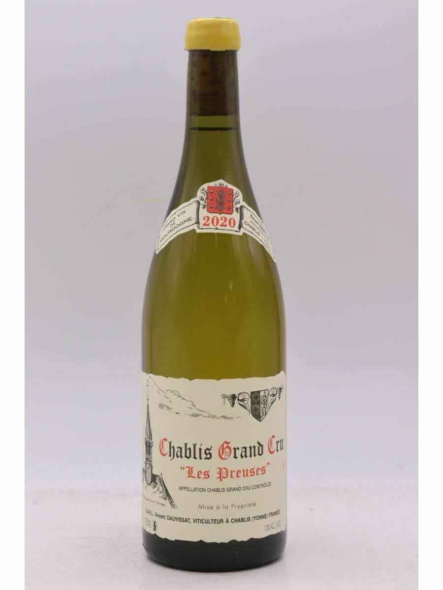 Vincent Dauvissat Chablis Les Preuses Grand Cru 2020