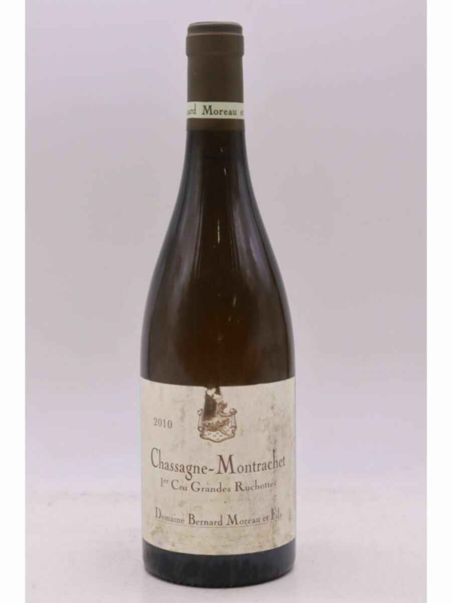 Bernard Moreau Chassagne Montrachet Blanc Grandes Ruchottes 1er Cru 2010