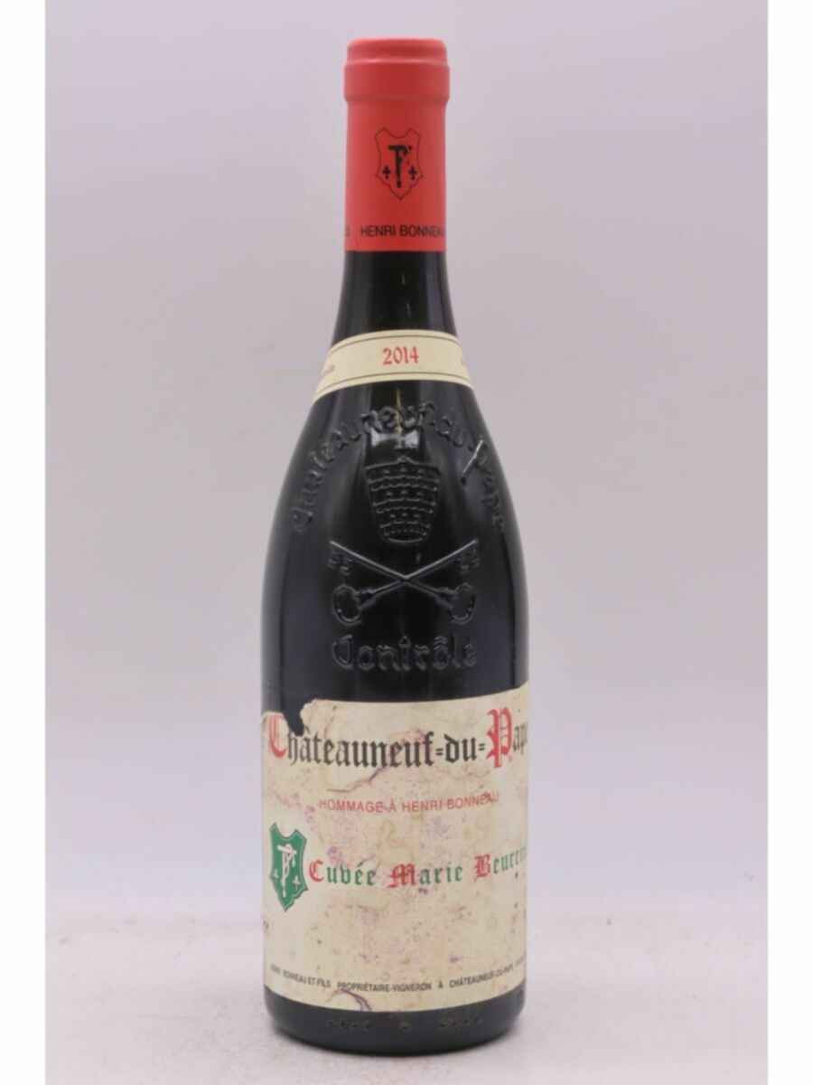 Henri Bonneau Chateauneuf-du-pape Marie Beurrier 2014