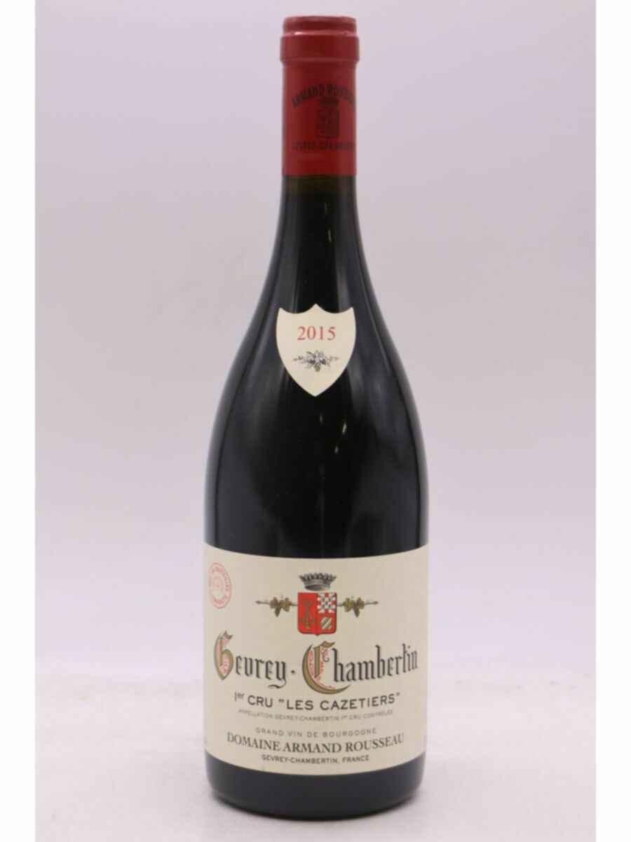 Armand Rousseau Gevrey Chambertin Les Cazetiers 1er Cru 2015