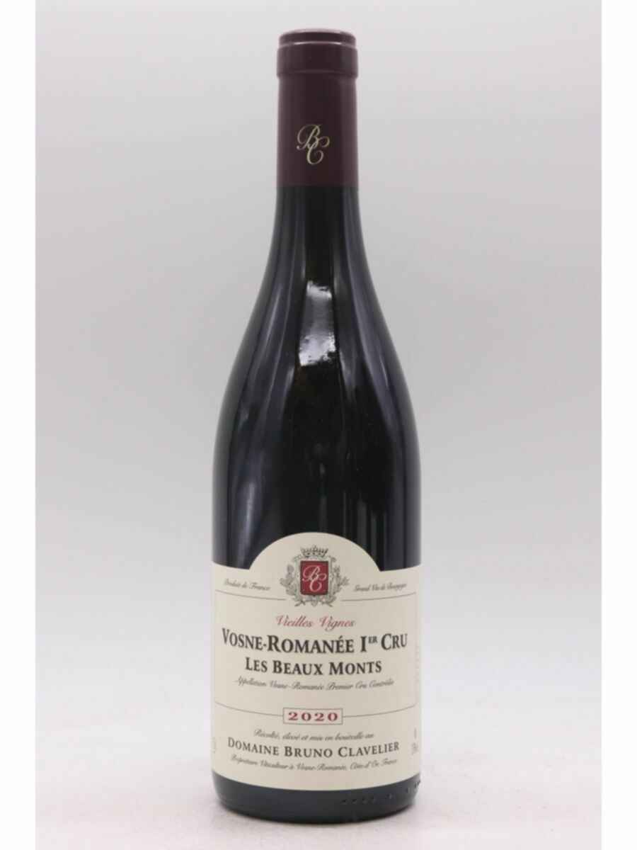 Bruno Clavelier Vosne Romanee Les Beaux Monts Vieilles Vignes 1er Cru 2020