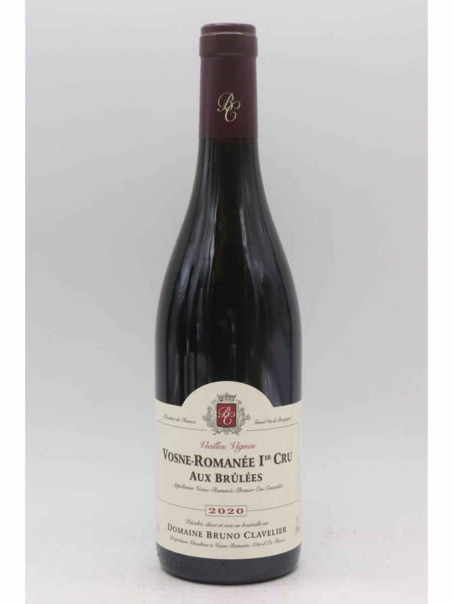 Bruno Clavelier Vosne Romanee Aux Brulees 1er Cru 2020