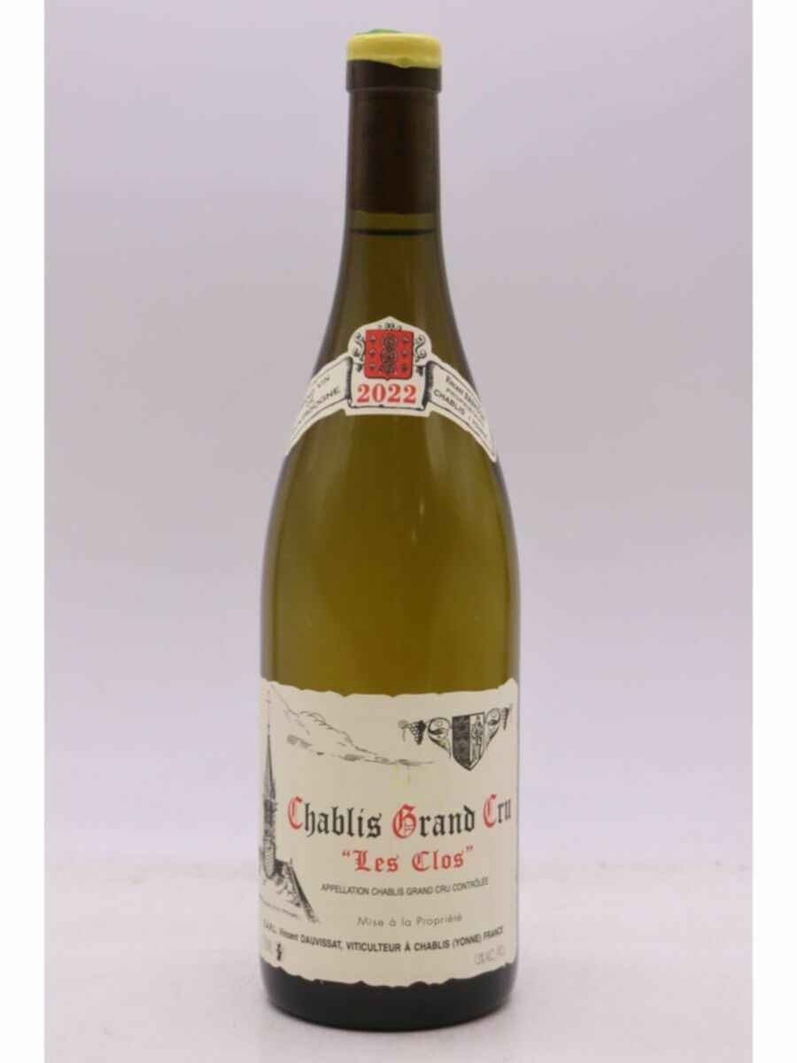 Vincent Dauvissat Chablis Les Clos Grand Cru 2022