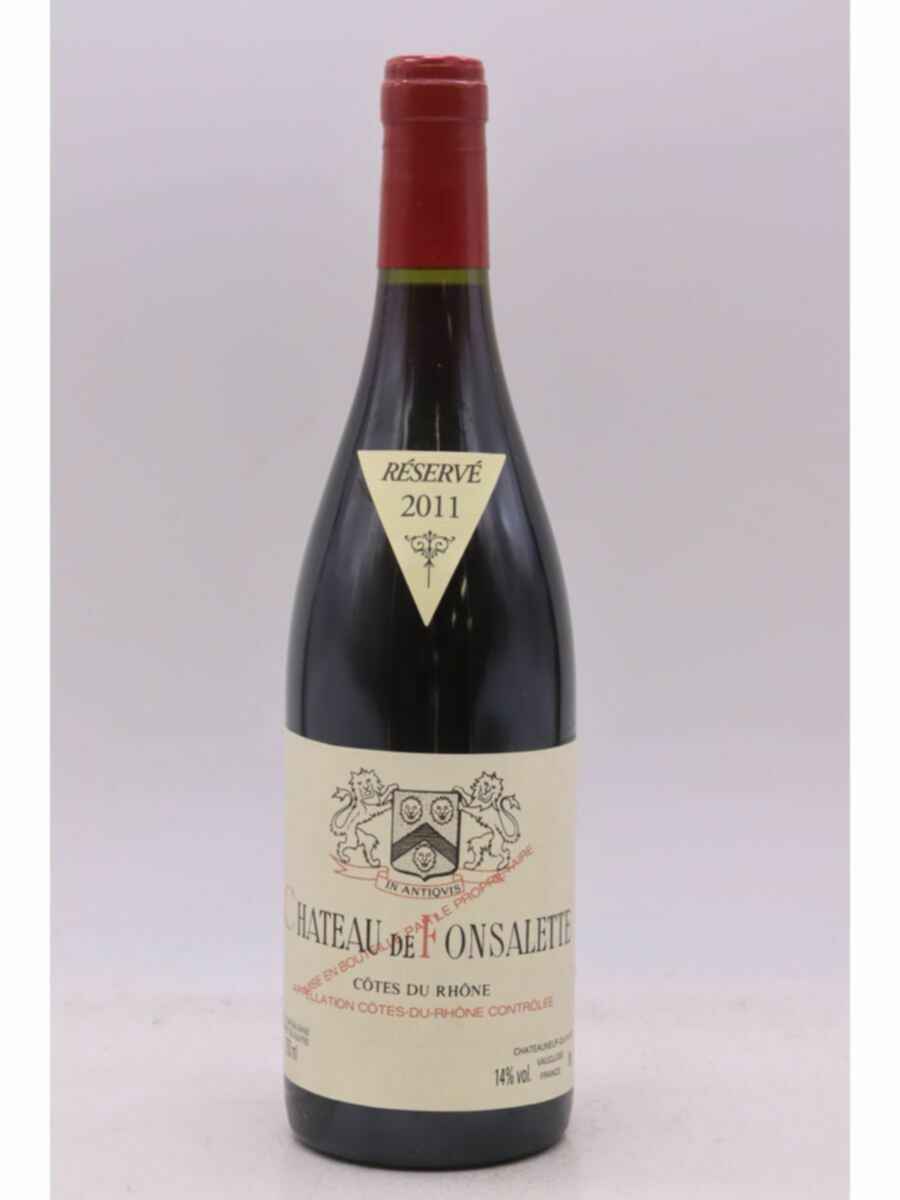 Rayas Chateau De Fonsalette Reserve 2011