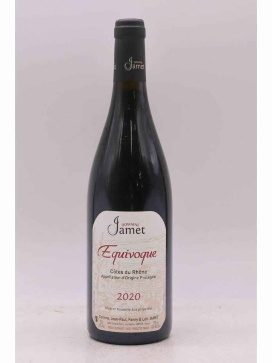 Jamet Cotes Du Rhône Equivoque 2020
