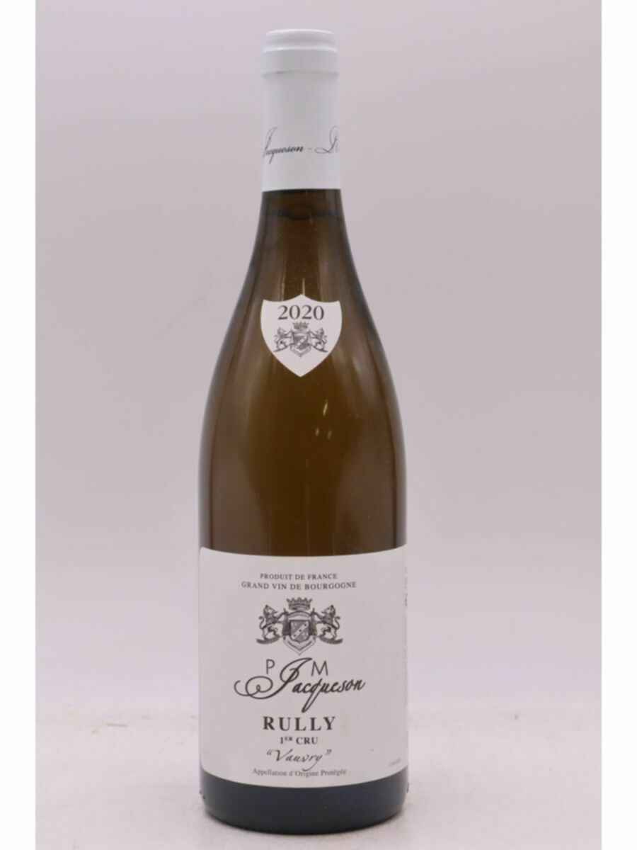 P Et M Jacquesson Rully Vauvry 1er Cru 2020