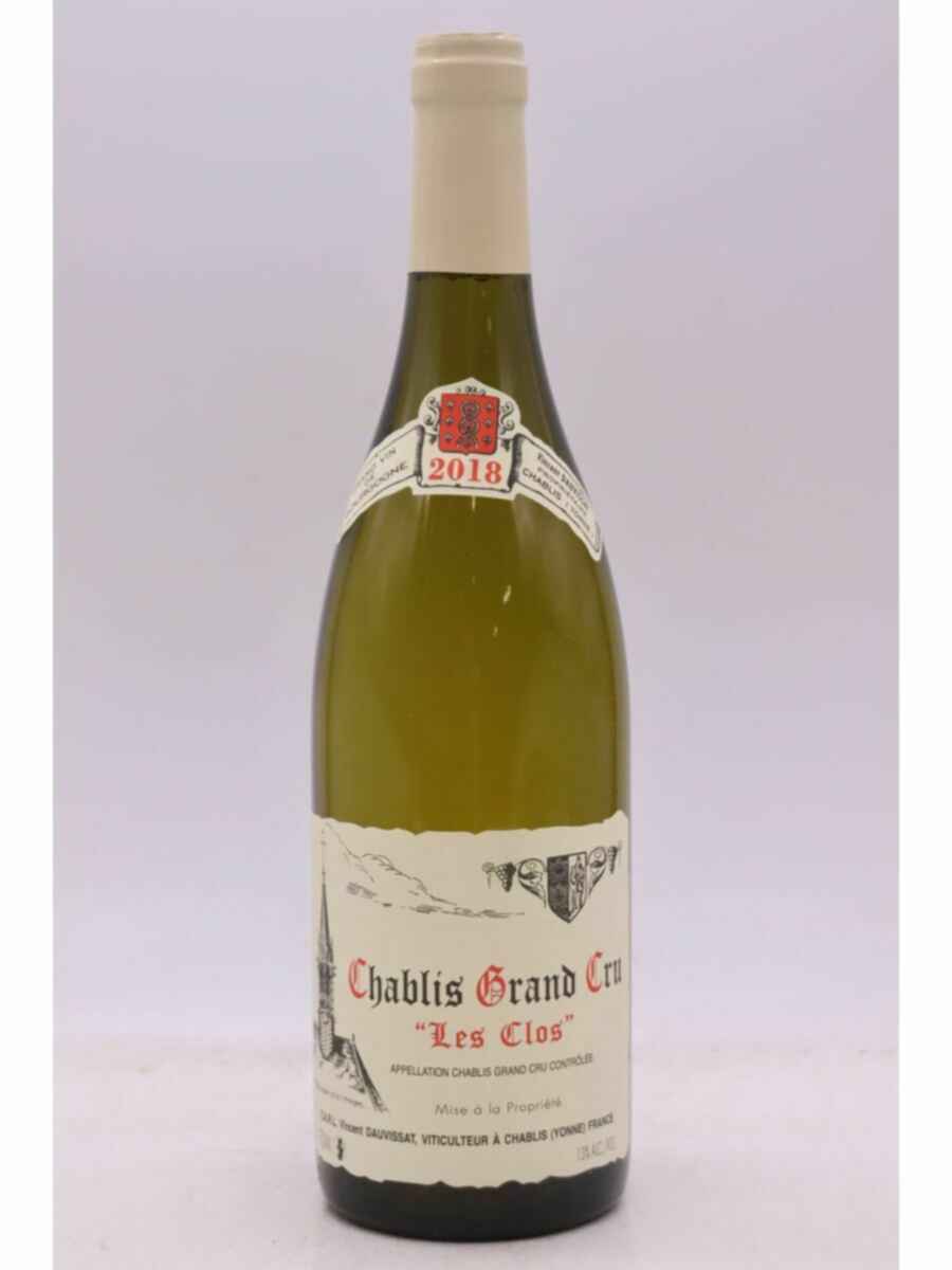 Vincent Dauvissat Chablis Les Clos Grand Cru 2018
