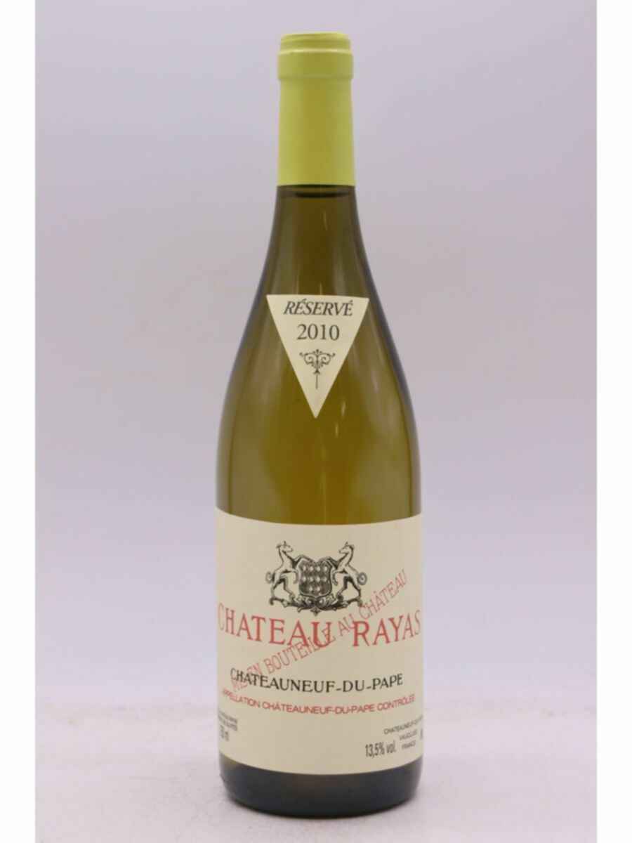 Rayas Chateauneuf Du Pape Reserve Blanc 2010
