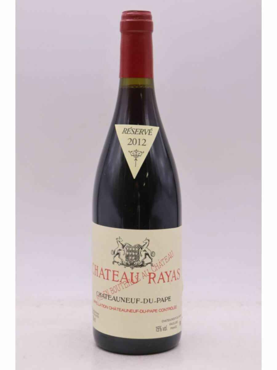 Rayas Chateauneuf Du Pape Reserve 2012