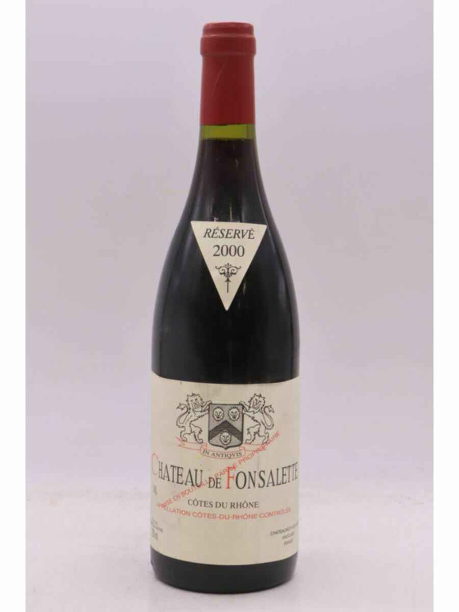 Rayas Chateau De Fonsalette Reserve 2000