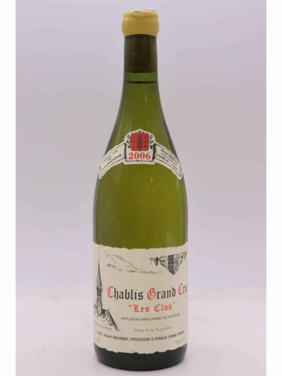 Vincent Dauvissat Chablis Les Clos Grand Cru 2006