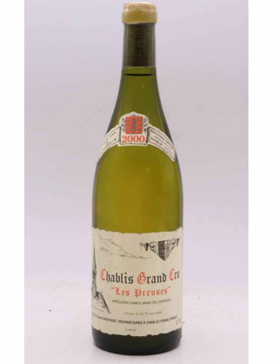 Vincent Dauvissat Chablis Les Preuses Grand Cru 2000