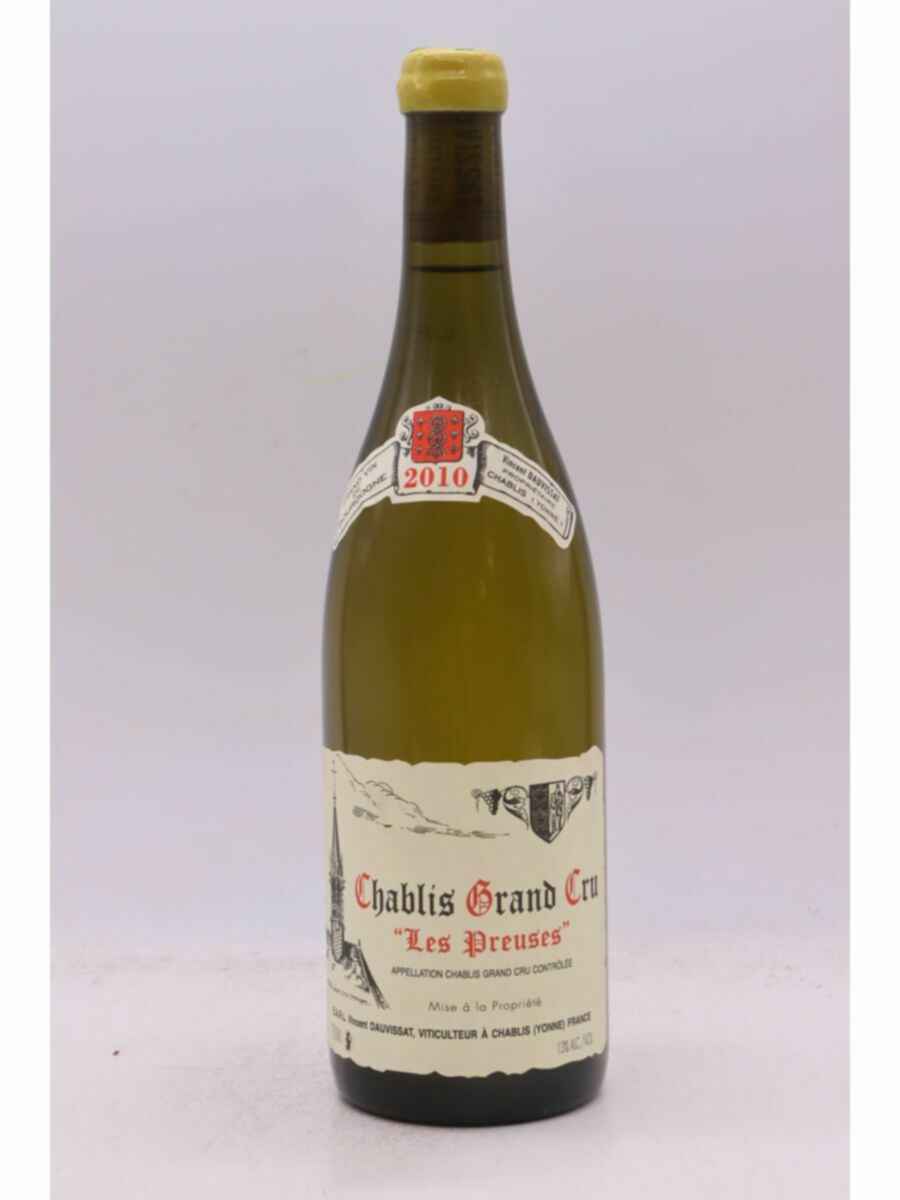 Vincent Dauvissat Chablis Les Preuses Grand Cru 2010