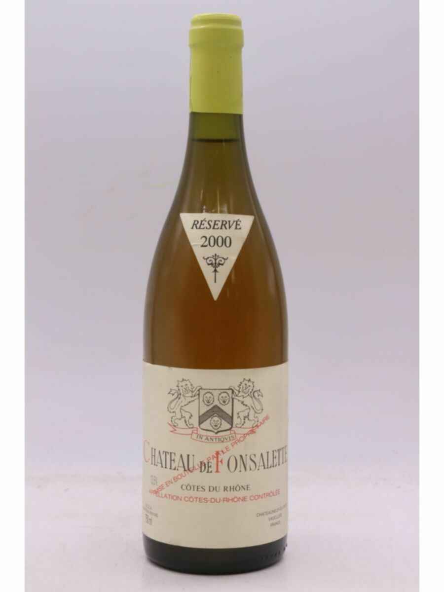 Rayas Chateau De Fonsalette Reserve 2000