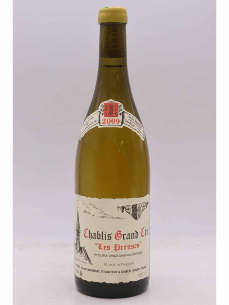 Vincent Dauvissat Chablis Les Preuses Grand Cru 2009