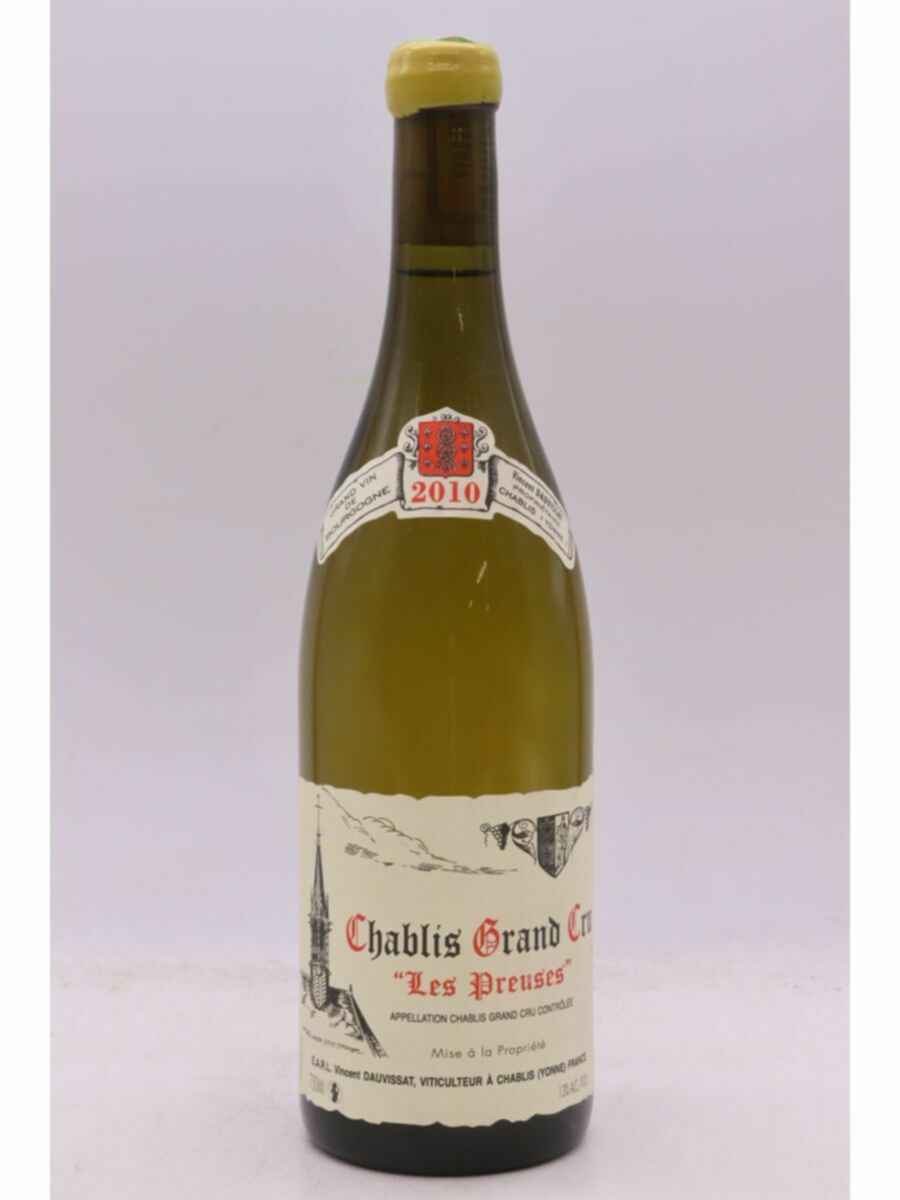 Vincent Dauvissat Chablis Les Preuses Grand Cru 2010