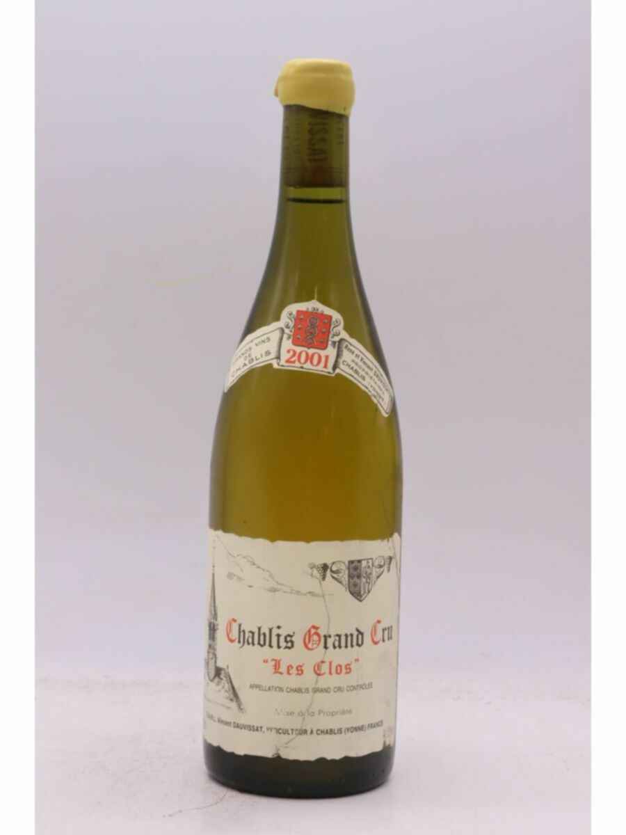 Vincent Dauvissat Chablis Les Clos Grand Cru 2001