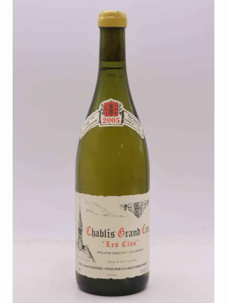 Vincent Dauvissat Chablis Les Clos Grand Cru 2005