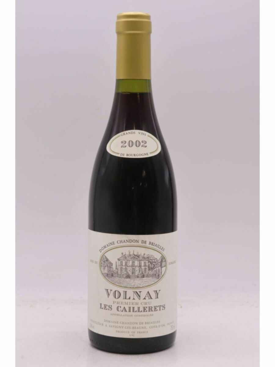 Chandon De Briailles Volnay Les Caillerets 1er Cru 2002