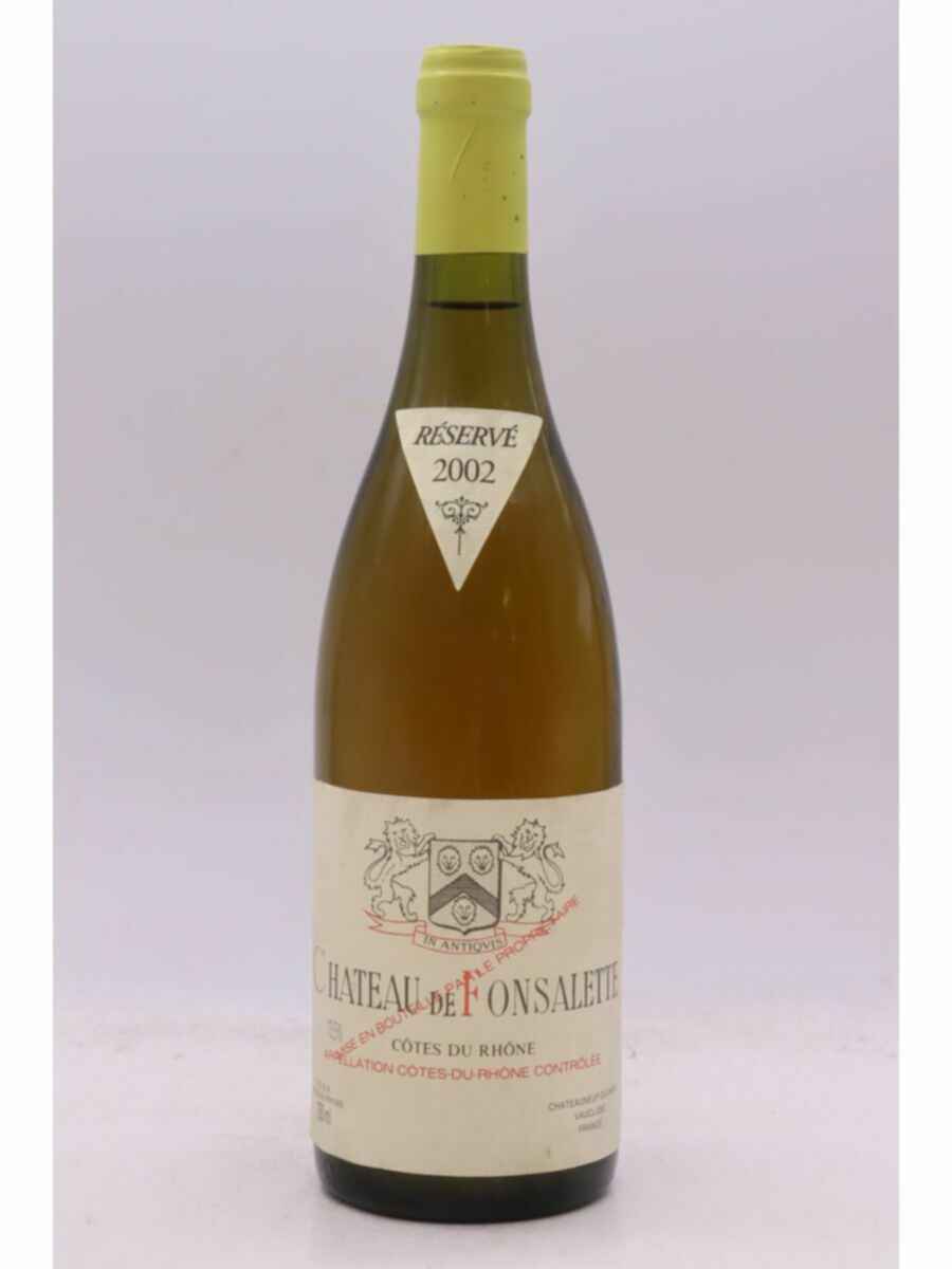 Rayas Chateau De Fonsalette Reserve 2002