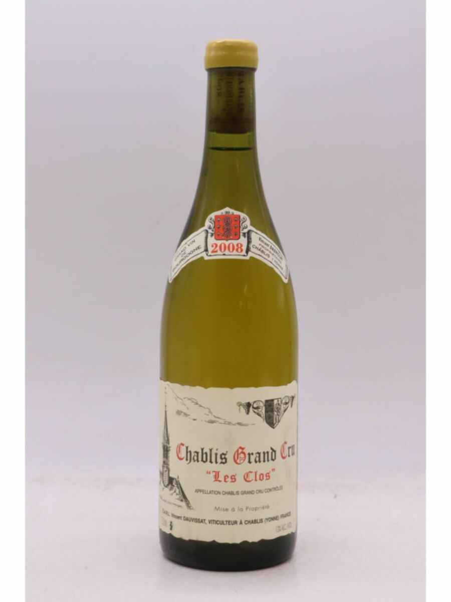 Vincent Dauvissat Chablis Les Clos Grand Cru 2008