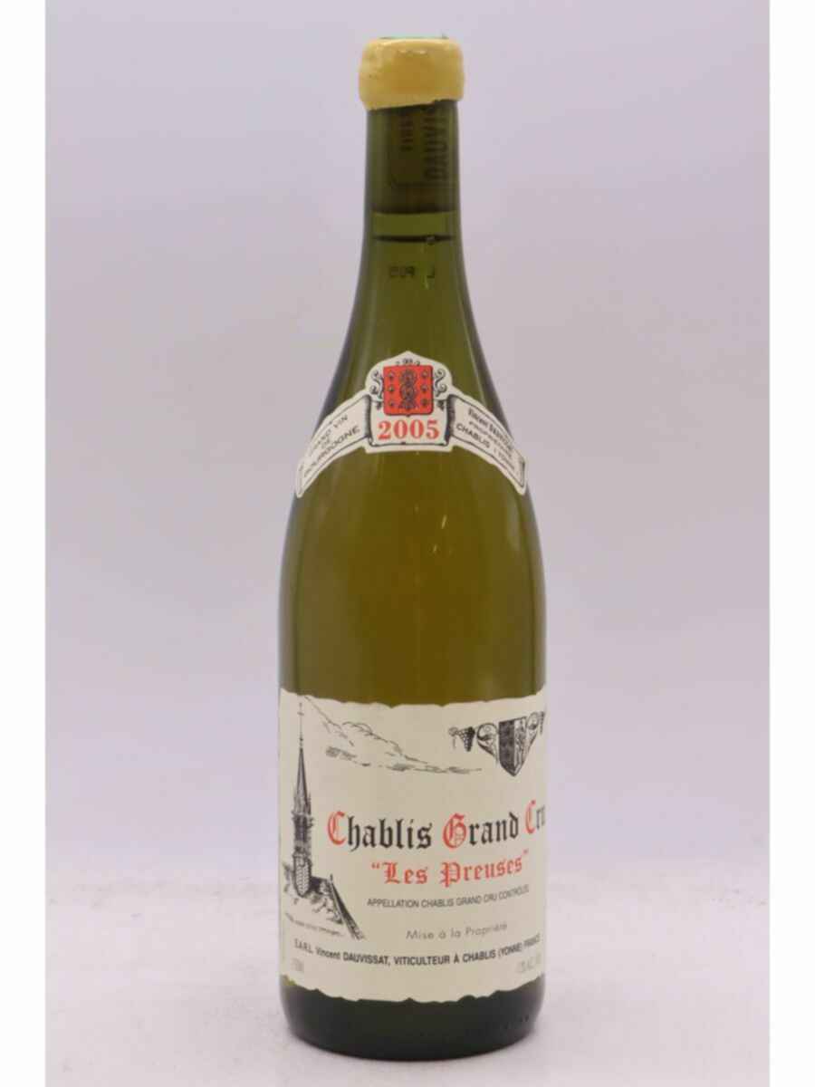 Vincent Dauvissat Chablis Les Preuses Grand Cru 2005