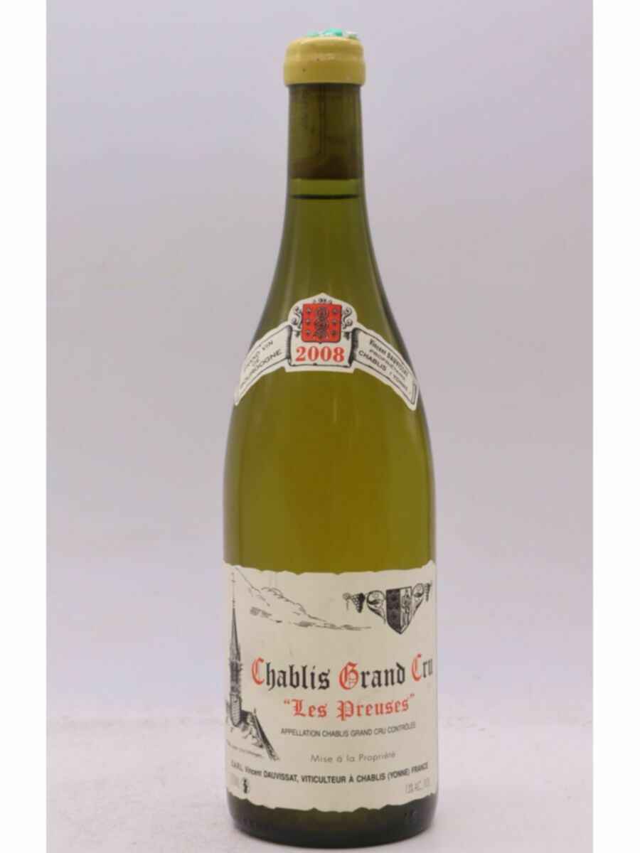 Vincent Dauvissat Chablis Les Preuses Grand Cru 2008