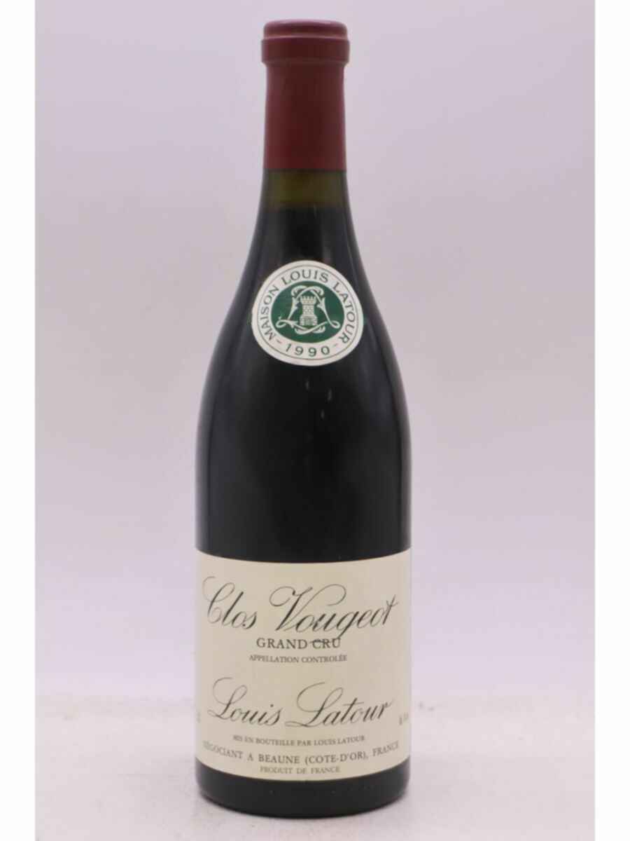 Louis Latour Clos Vougeot Grand Cru 1990