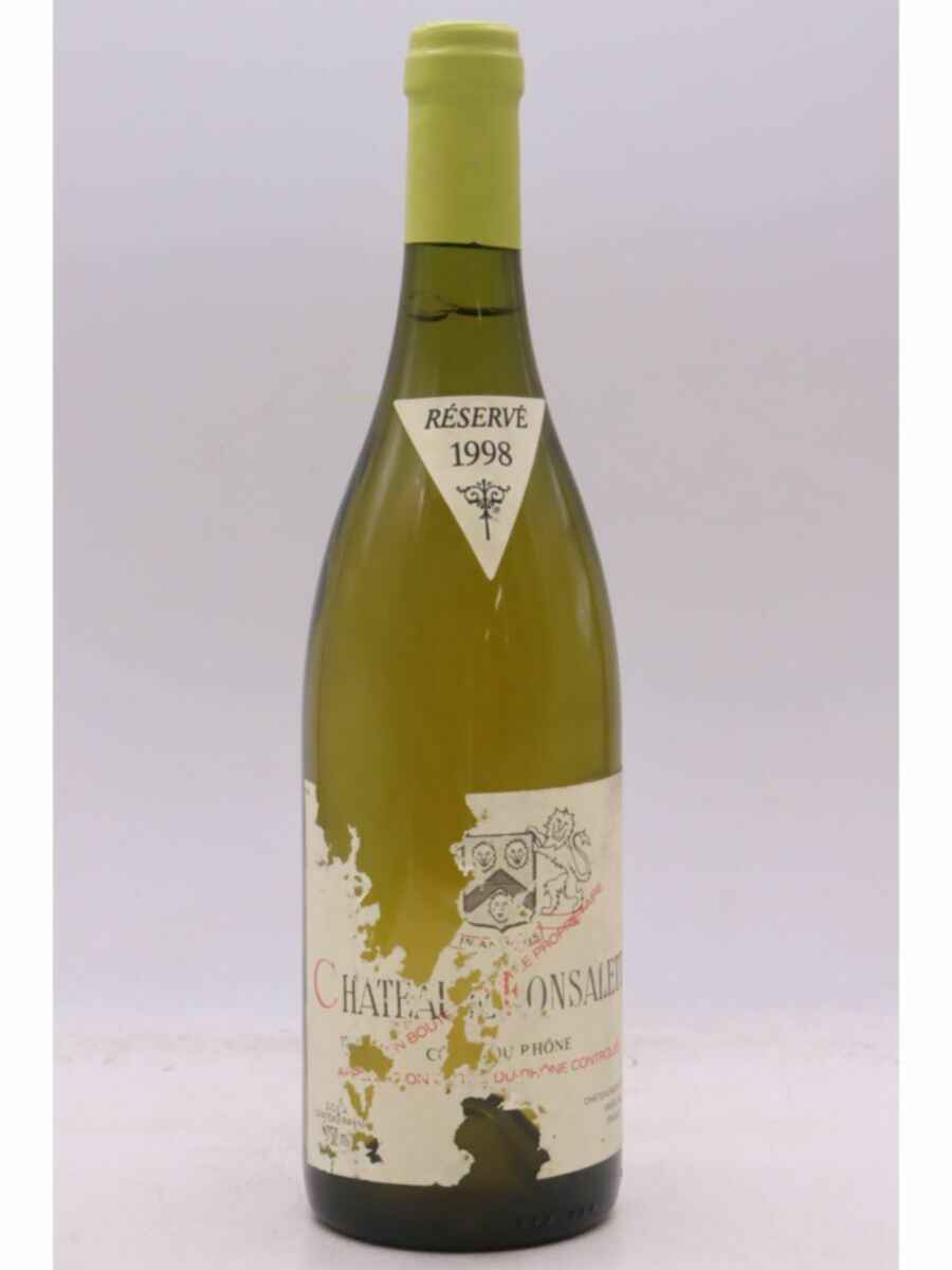 Rayas Chateau De Fonsalette Reserve Blanc 1998
