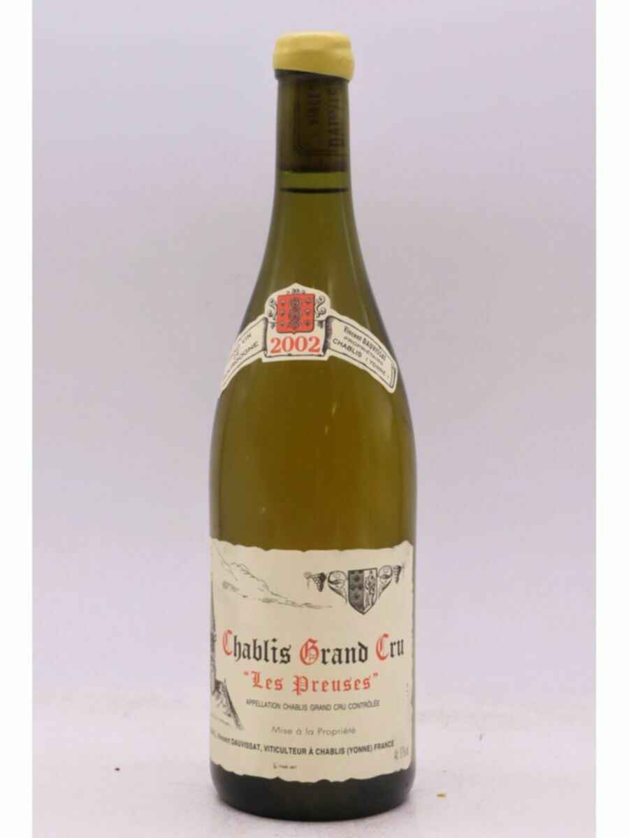 Vincent Dauvissat Chablis Les Preuses Grand Cru 2002